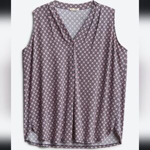 Beacon Alicia Pleat Detail Knit Top 3X